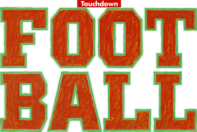 Touchdown Football - Clear Logo (North America) - 2371x1594