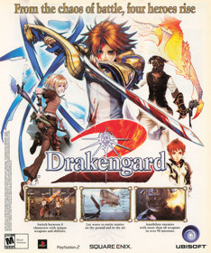 Drakengard 2 - Advertisement Flyer - Front (United States) - 1839x2200