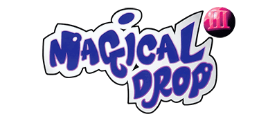 Magical Drop III - Clear Logo (Europe) - 400x175