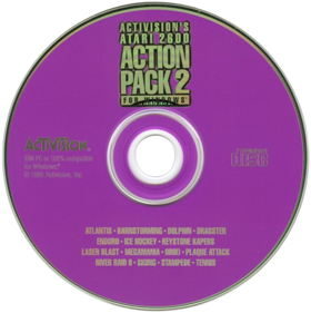 Activision's Atari 2600 Action Pack 2 - Disc (North America) - 756x758