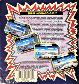 Super Monaco G.P. - Box - Back (Europe) - 2117x2247