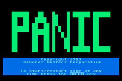 Panic - Screenshot - Game Title (United States) - 336x224