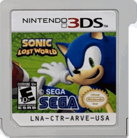 Sonic Lost World - Cart - Front (North America) - 801x807