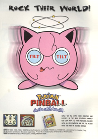 Pokémon Pinball - Advertisement Flyer - Front (North America) - 723x1023