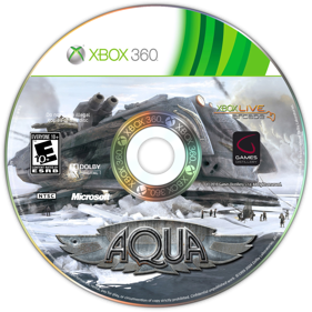 Aqua: Naval Warfare - Fanart - Disc (North America) - 1459x1459