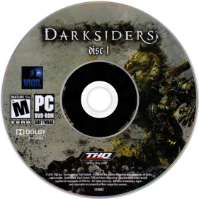 Darksiders - Disc (North America) - 1406x1406