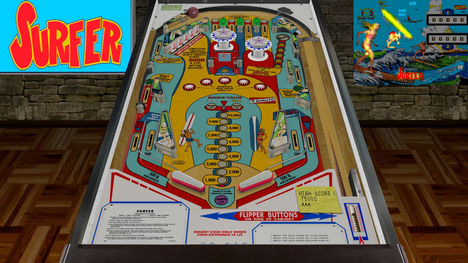 Illustration of Surfer