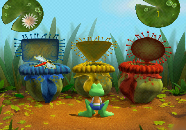 Illustration of Konami Kids Playground: Frogger: Hop, Skip & Jumpin' Fun