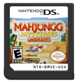 Mahjongg Mysteries: Ancient Egypt - Cart - Front (North America) - 571x600