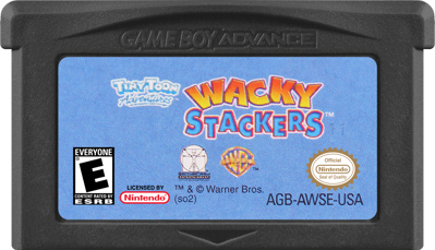Tiny Toon Adventures: Wacky Stackers - Cart - Front (North America) - 1000x574