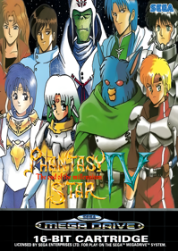 Phantasy Star IV - Fanart - Box - Front (Europe) - 766x1080