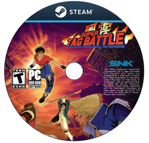 Kizuna Encounter: Super Tag Battle (NeoGeo Premium Selection) - Fanart - Disc (North America) - 510x489