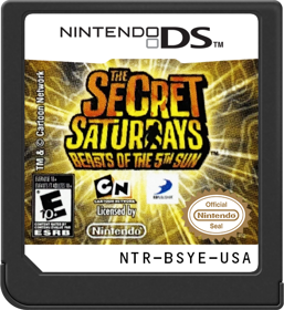 The Secret Saturdays: Beasts of the 5th Sun - Cart - Front (North America) - 517x564