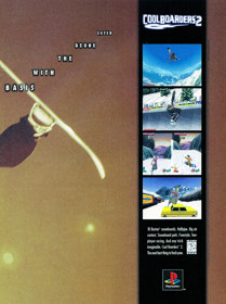 Cool Boarders 2 - Advertisement Flyer - Front (United States) - 1600x2147