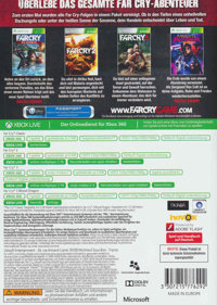 Far Cry: The Wild Expedition - Box - Back (Germany) - 600x842