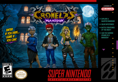 Cronela's Mansion - Box - Front (World) - 1499x1049