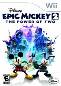 Disney Epic Mickey 2: The Power of Two - Box - Front (North America) - 1526x2153