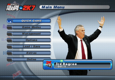 College Hoops 2K7 - Screenshot - Game Select (North America) - 640x448
