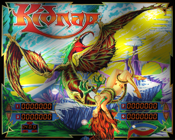Kidnap - Arcade - Marquee (World) - 1275x1026