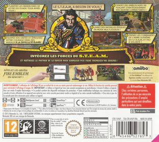 Code Name: S.T.E.A.M. - Box - Back (France) - 890x800