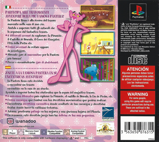 Pink Panther: Pinkadelic Pursuit - Box - Back (Europe) - 765x680