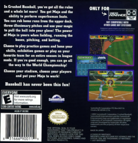 Crushed Baseball - Box - Back (North America) - 1280x1324