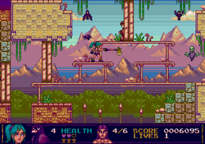 Eyra: The Crow Maiden - Screenshot - Gameplay (World) - 1097x768
