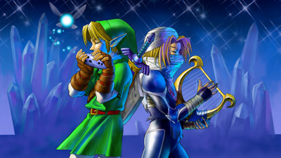 The Legend of Zelda: Ocarina of Time - Fanart - Background (World) - 2816x1584