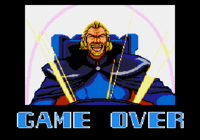 Time Gal - Screenshot - Game Over (North America) - 640x448