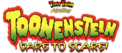 Tiny Toon Adventures: Toonenstein: Dare to Scare! - Clear Logo (World) - 600x263