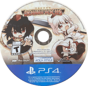 Touhou Double Focus - Disc (North America) - 1037x1013