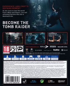 Shadow of the Tomb Raider - Box - Back (Europe) - 651x800