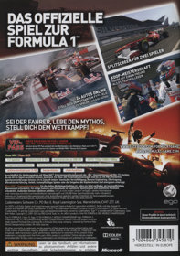 F1 2011 - Box - Back (Germany) - 1008x1434