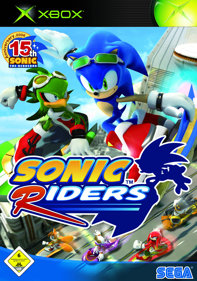 Sonic Riders - Box - Front (Germany) - 1200x1709
