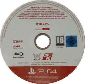 WWE 2K15 - Disc (Europe) - 649x640