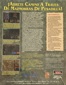 Dungeon Hack - Box - Back (Spain) - 595x763
