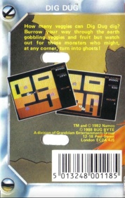 Dig Dug - Box - Back (Europe) - 1130x1782