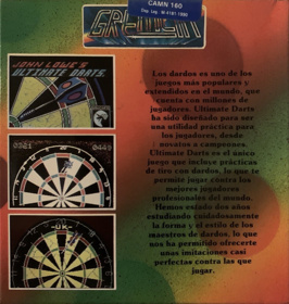 John Lowe's Ultimate Darts - Box - Back (Spain) - 1107x1166