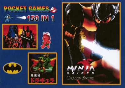 Pocket Games 150-in-1 - Fanart - Box - Front (World) - 3271x2303
