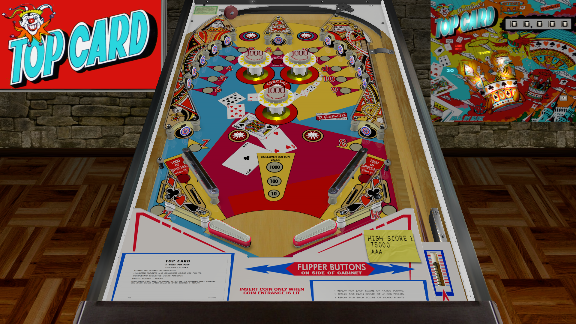 Illustration of Top Card