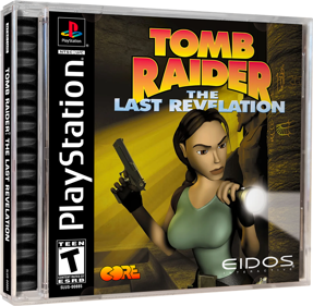 Tomb Raider: The Last Revelation - Box - 3D (North America) - 1227x1200