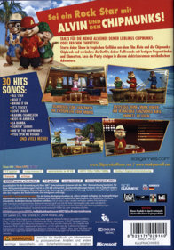 Alvin and the Chipmunks: Chipwrecked - Box - Back (Germany) - 502x719