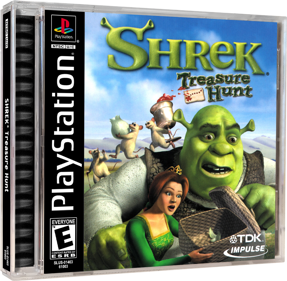 Shrek: Treasure Hunt - Box - 3D (North America) - 1227x1200