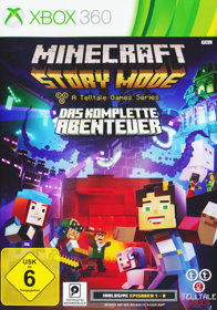 Minecraft: Story Mode: The Complete Adventure - Box - Front (Germany) - 600x856
