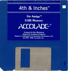 4th & Inches - Disc (North America) - 766x800