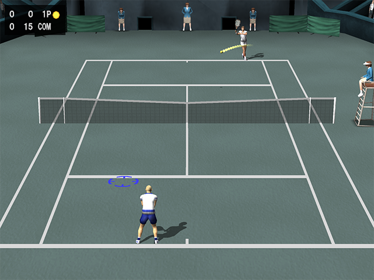 Tennis Court Smash - Screenshot - Gameplay (Europe) - 640x480