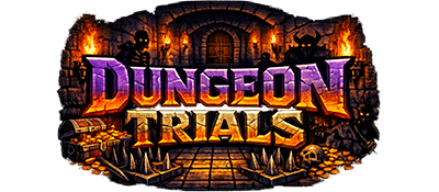 Dungeon Trials - Clear Logo (World) - 400x175