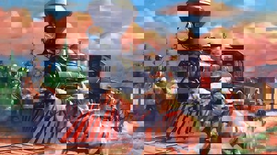 Express Raider - Fanart - Background (North America) - 2560x1440