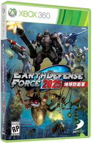 Earth Defense Force 2025 - Box - 3D (North America) - 567x878