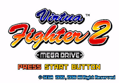 Virtua Fighter 2 - Screenshot - Game Title (Japan) - 640x448